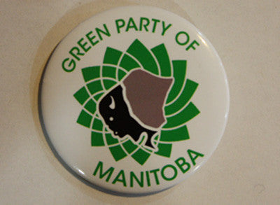 Green Party of Manitoba Buttons