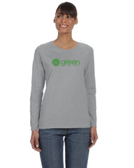 Print on Demand Gildan Women's Heavy Cotton 8.8 oz./lin. yd. Long-Sleeve T-Shirt